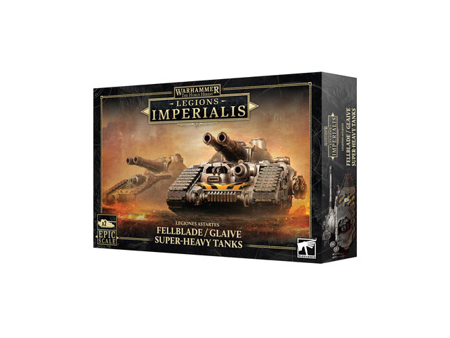 Games Workshop Warhammer Legions Imperialis: Fellblade/Glaive Super-Heavy Tanks