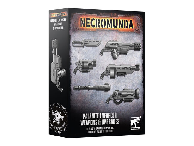 Games Workshop Warhammer Necromunda: Palanite Enforcer - Weapons & Upgrades