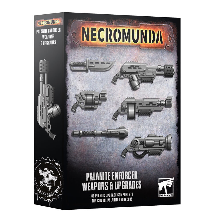 Games Workshop Warhammer Warhammer - Necromunda: Palanite Enforcer - Weapons & Upgrades