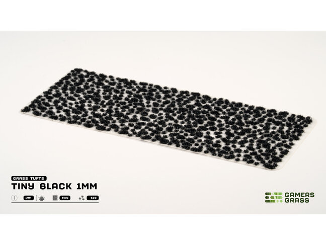 Gamers Grass Tiny Black 1mm