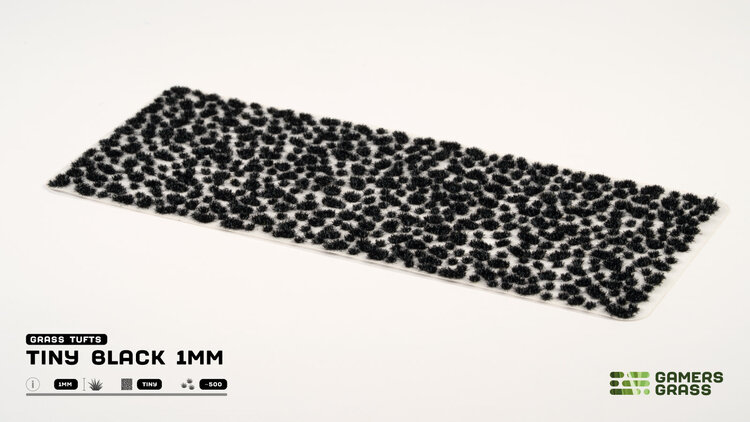 Gamers Grass Gamers Grass: Tiny Black 1mm
