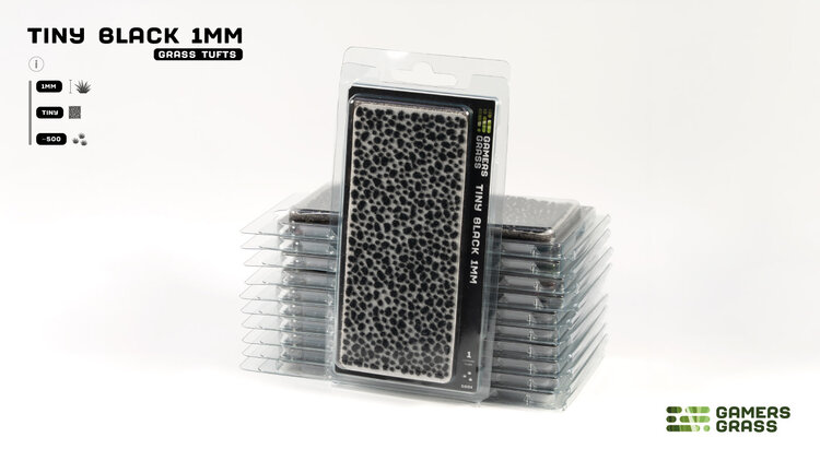 Gamers Grass Gamers Grass: Tiny Black 1mm