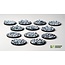 Gamers Grass Gamers Grass: Frost Lake - Round 25mm (12) - Battle Ready Topper