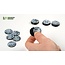 Gamers Grass Gamers Grass: Frost Lake - Round 28mm (10) - Battle Ready Topper