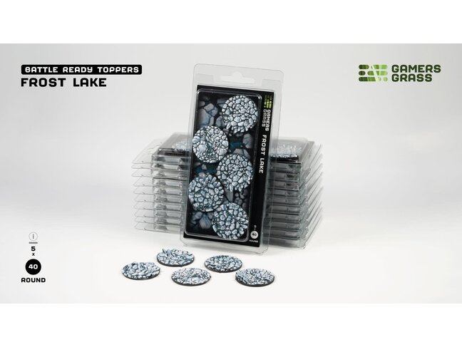 Gamers Grass Frost Lake - Round 40mm (5)