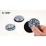 Gamers Grass Gamers Grass: Frost Lake - Round 50mm (3) - Battle Ready Topper