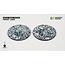 Gamers Grass Gamers Grass: Frost Lake - Round 60mm (2) - Battle Ready Topper