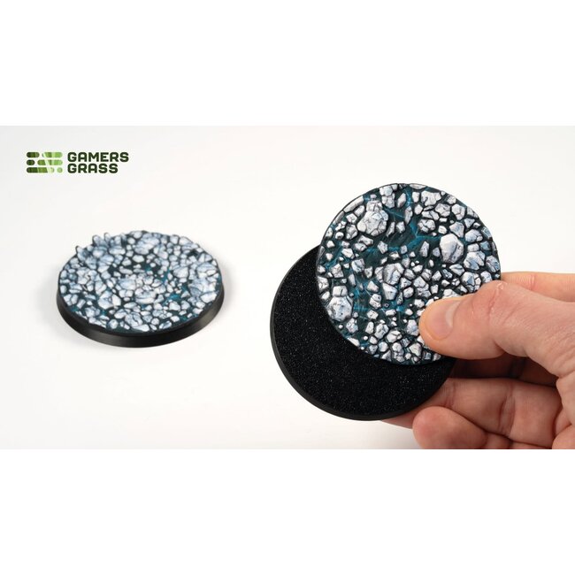 Gamers Grass Gamers Grass: Frost Lake - Round 60mm (2) - Battle Ready Topper