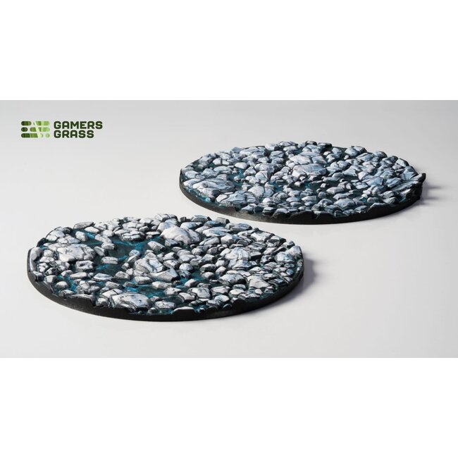 Gamers Grass Gamers Grass: Frost Lake - Round 60mm (2) - Battle Ready Topper