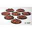 Gamers Grass Gamers Grass: Molten Lava - Round 32mm (8) - Battle Ready Topper