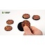 Gamers Grass Gamers Grass: Molten Lava - Round 40mm (5) - Battle Ready Topper