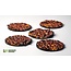 Gamers Grass Gamers Grass: Molten Lava - Round 40mm (5) - Battle Ready Topper