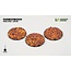 Gamers Grass Gamers Grass: Molten Lava - Round 50mm (3) - Battle Ready Topper