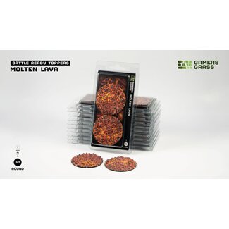 Gamers Grass Molten Lava - Round 60mm (2)