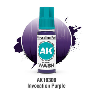 AK Interactive Acrylic Wash - Invocation Purple