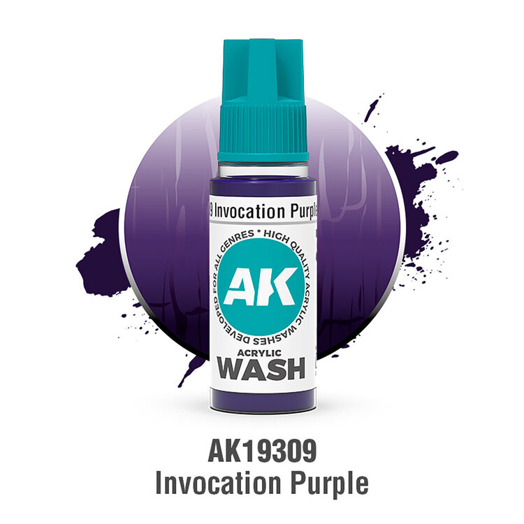 AK Interactive AK Interactive: Acrylic Wash - Invocation Purple