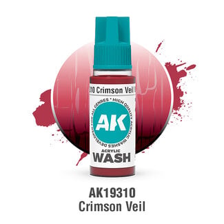 AK Interactive Acrylic Wash - Crimson Veil