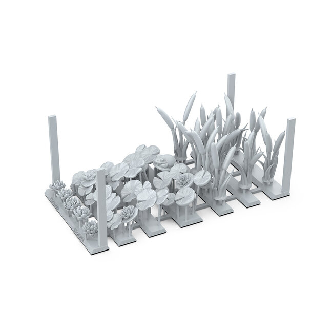 AK Interactive AK Interactive - Basing Bits: Plants - Water Lilies & Cattails