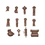 AK Interactive AK Interactive - Basing Bits: Wargame Scenery - Seals & Scrolls