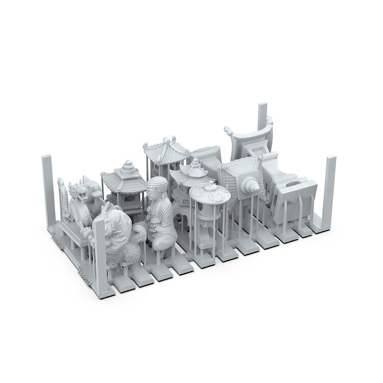 AK Interactive AK Interactive - Basing Bits: Wargame Scenery - Japanese Scenery