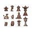 AK Interactive AK Interactive - Basing Bits: Wargame Scenery - Japanese Scenery
