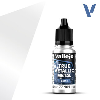 Vallejo True Metallic Metal - Light - Sterling Silver