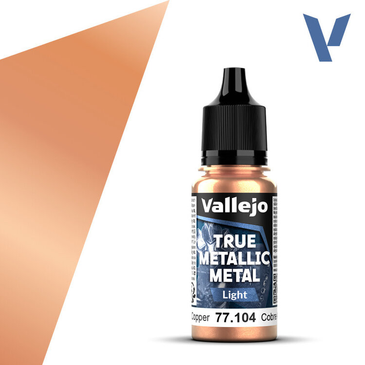 Vallejo Vallejo: True Metallic Metal - Light - Ancient Copper