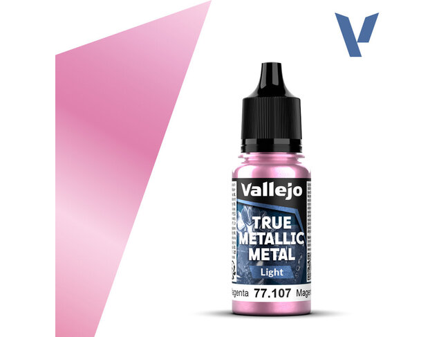 Vallejo True Metallic Metal - Light - Crimson Magenta