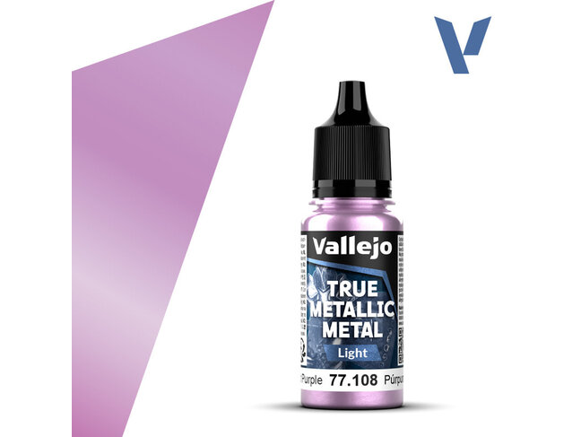 Vallejo True Metallic Metal - Light - Amethyst Purple