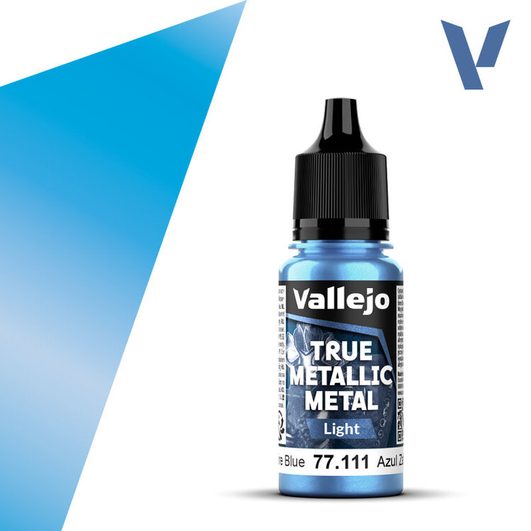Vallejo Vallejo: True Metallic Metal - Light - Sapphire Blue