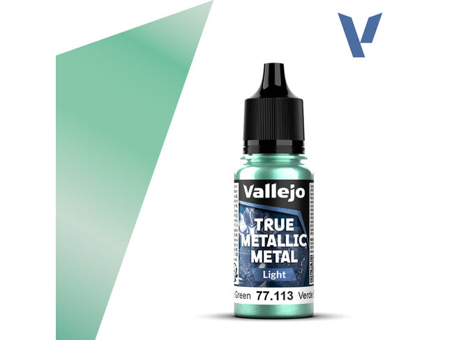 Vallejo True Metallic Metal - Light - Beetle Green