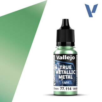 Vallejo True Metallic Metal - Light - Dusken Green