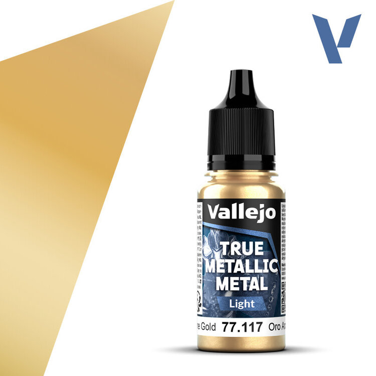 Vallejo Vallejo: True Metallic Metal - Light - Arcane Gold