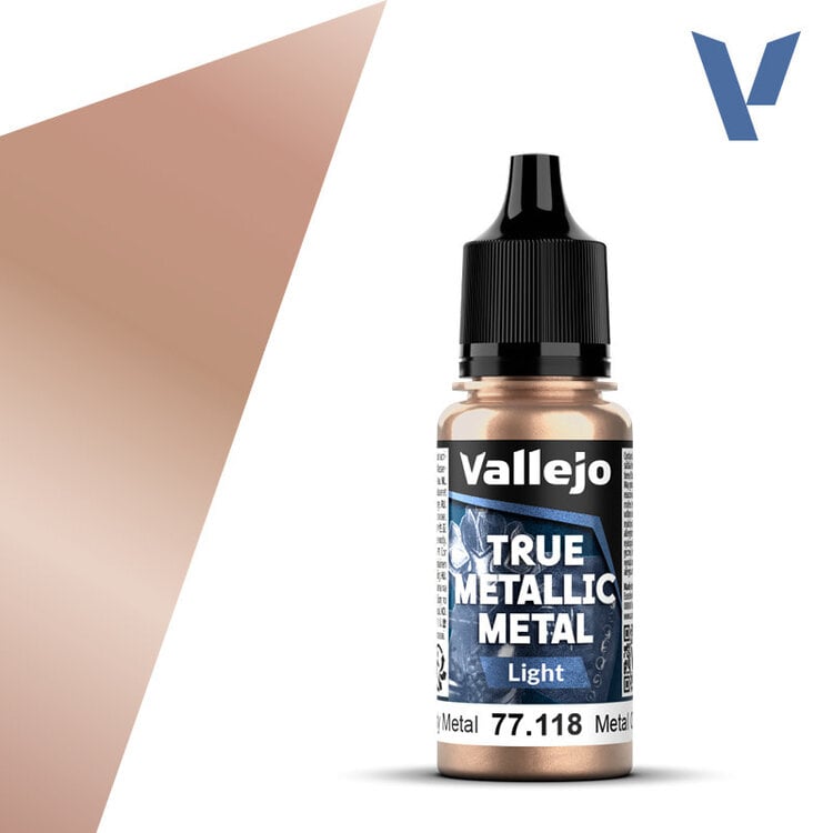 Vallejo Vallejo: True Metallic Metal - Light - Rusty Metal