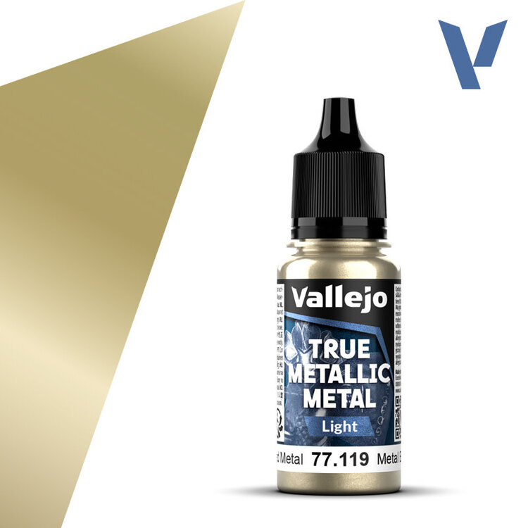 Vallejo Vallejo: True Metallic Metal - Light - Aged Metal