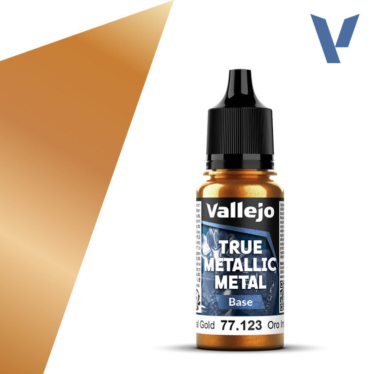 Vallejo Vallejo: True Metallic Metal - Base - Imperial Gold