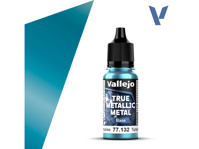 Vallejo True Metallic Metal - Base - Hydra Turquoise