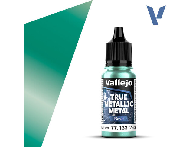 Vallejo True Metallic Metal - Base - Beetle Green