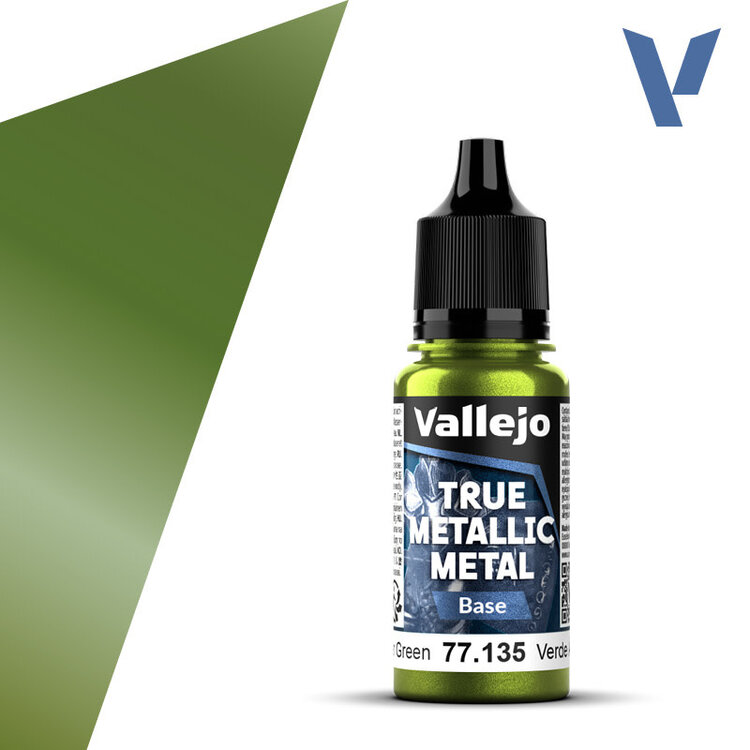Vallejo Vallejo: True Metallic Metal - Base - Amber Green