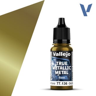 Vallejo True Metallic Metal - Base - Greenish Gold