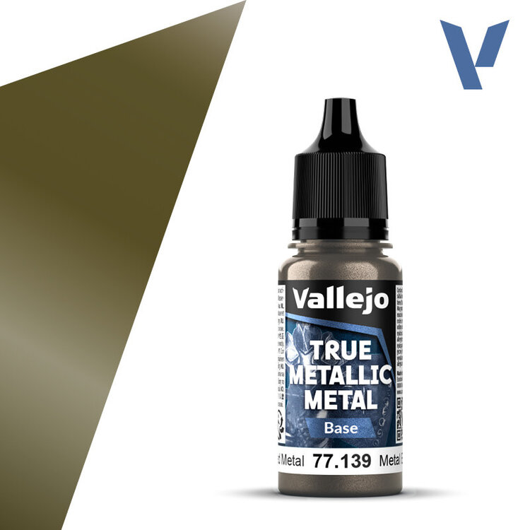 Vallejo Vallejo: True Metallic Metal - Base - Aged Metal
