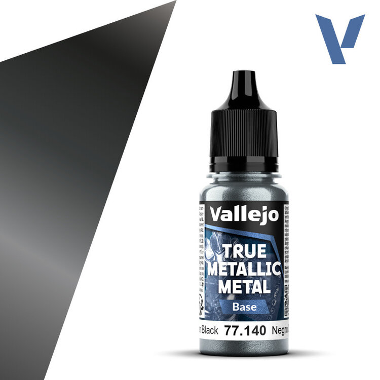 Vallejo Vallejo: True Metallic Metal - Base - Obsidian Black