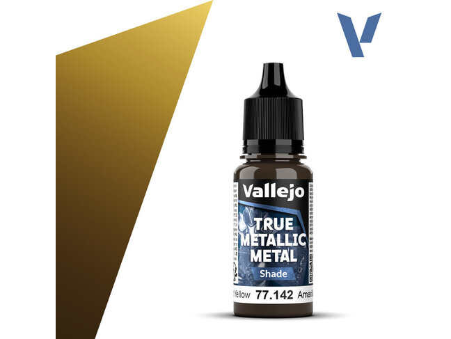 Vallejo True Metallic Metal - Shade - Radiant Yellow