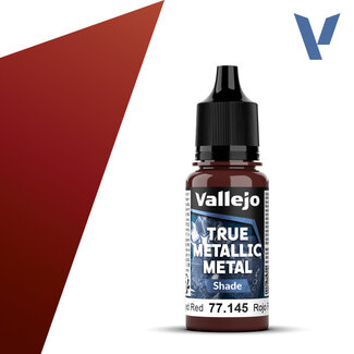 Vallejo True Metallic Metal - Shade - Forged Red