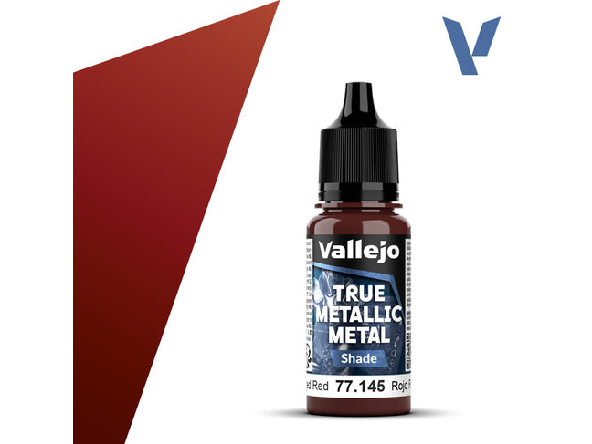 Vallejo True Metallic Metal - Shade - Forged Red