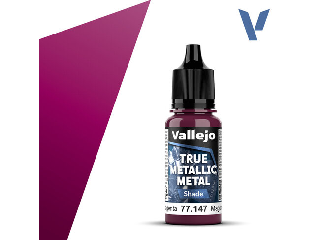 Vallejo True Metallic Metal - Shade - Crimson Magenta