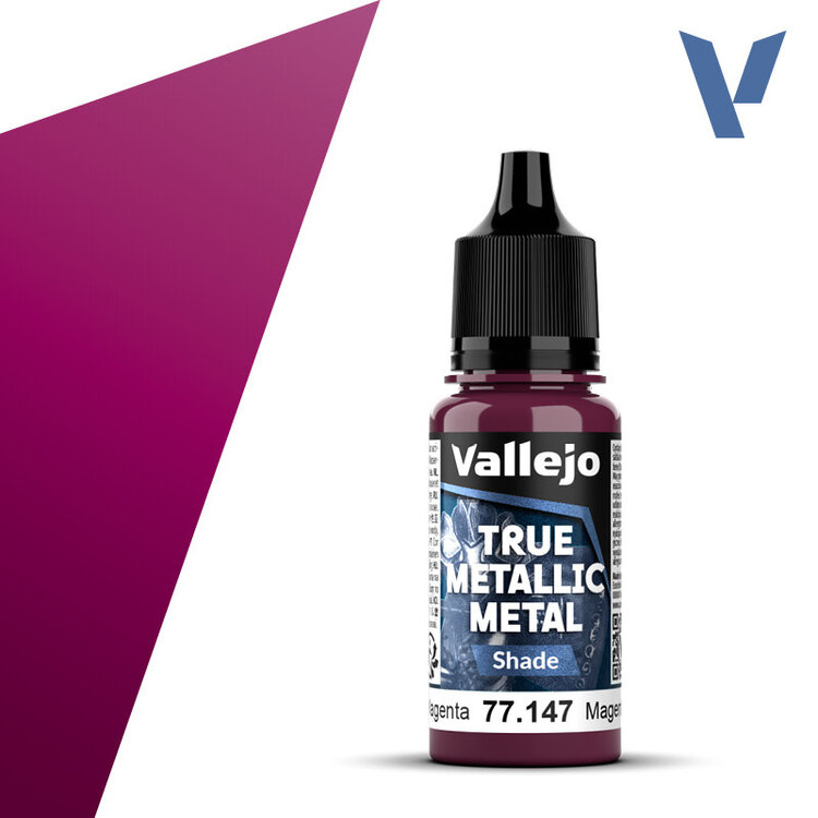 Vallejo Vallejo: True Metallic Metal - Shade - Crimson Magenta