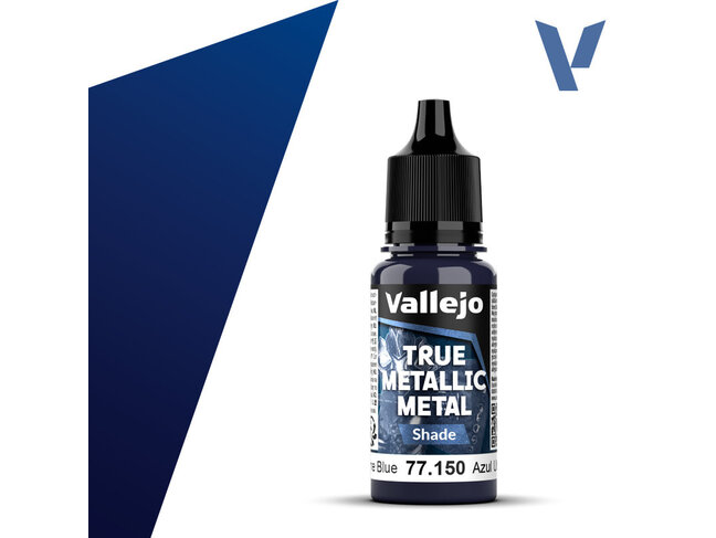 Vallejo True Metallic Metal - Shade - Ultramarine Blue