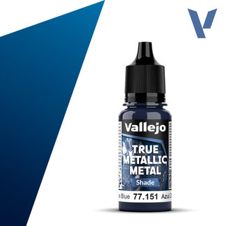 Vallejo True Metallic Metal - Shade - Sapphire Blue