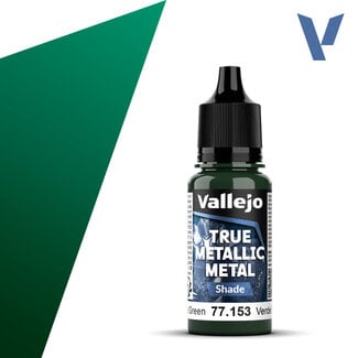 Vallejo True Metallic Metal - Shade - Beetle Green